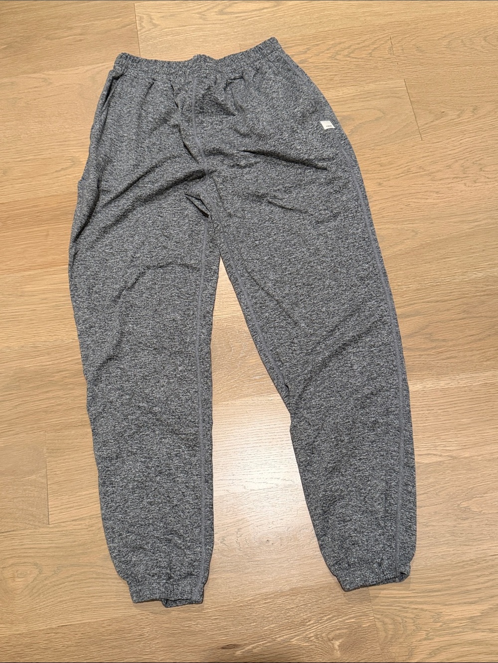 Vuori Women’s Gray Heather Joggers - Soft Stretch Sweatpants